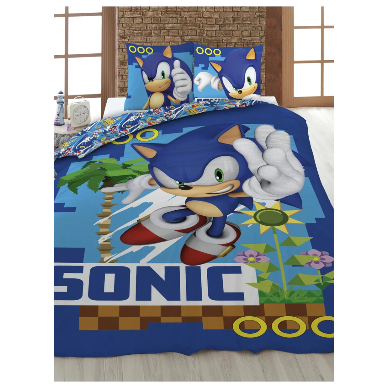 Sonic Coin Chase ágyneműhuzat termékfotó