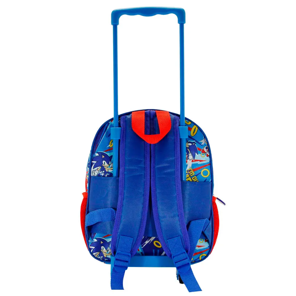 Sonic Fast 3D gurulós táska 34cm termékfotó