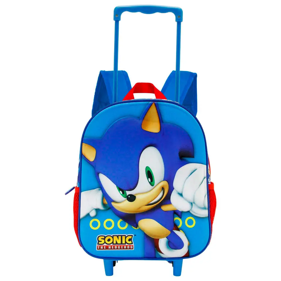 Sonic Fast 3D gurulós táska 34cm termékfotó
