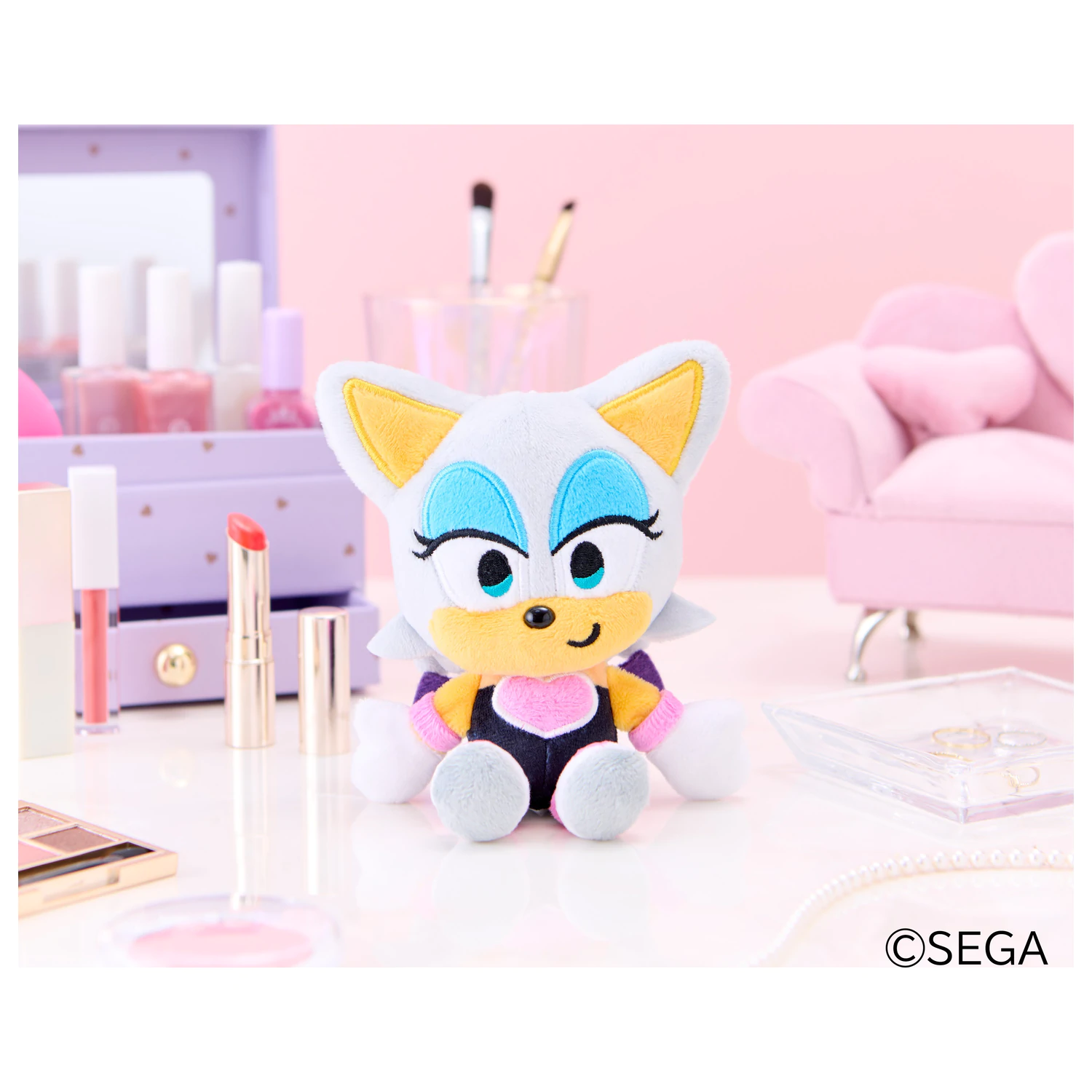 SONIC & FRIENDS Rouge Mascot plüss 16cm termékfotó