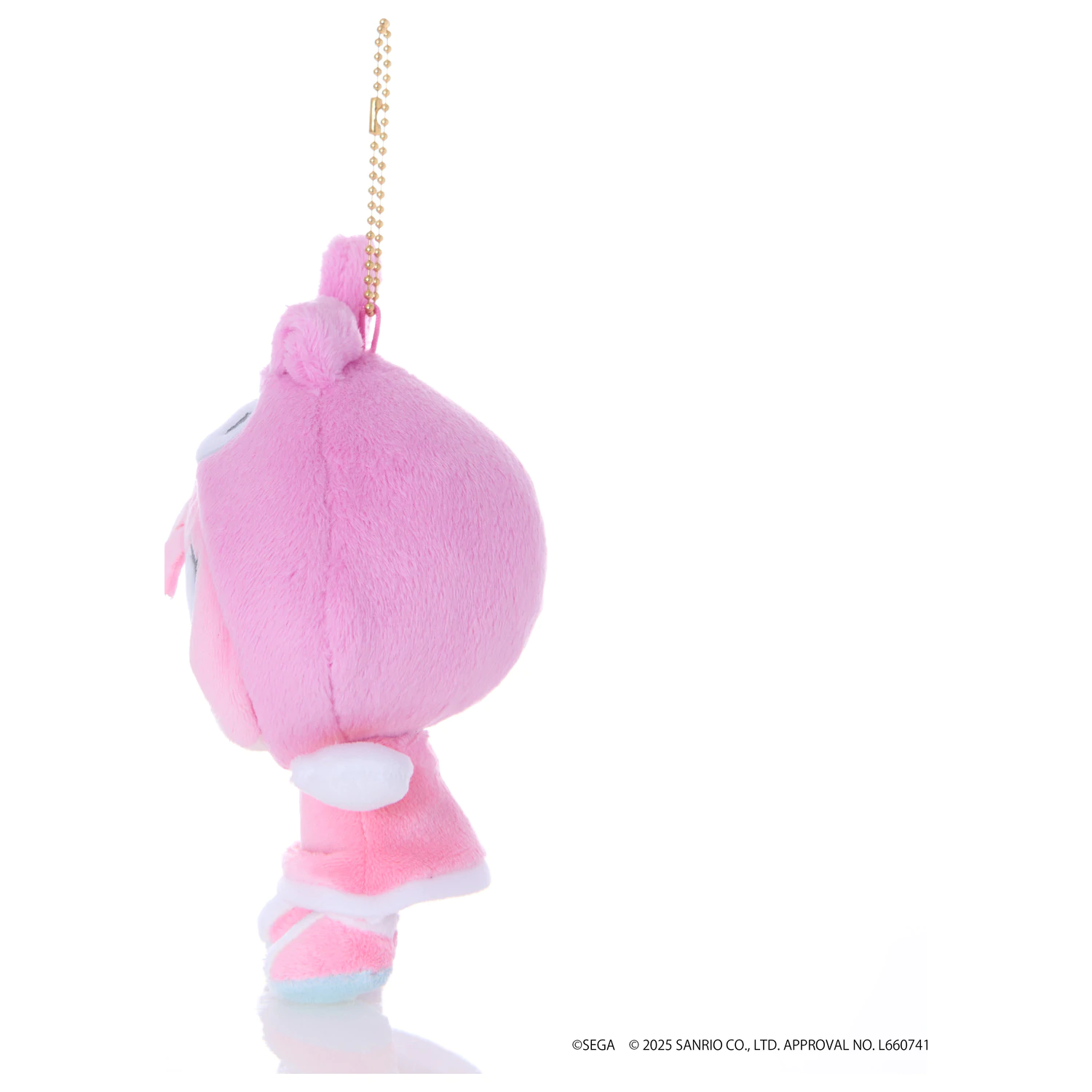 SONIC & FRIENDS x SANRIO Amy x My Melody Mascot plüss 8cm termékfotó