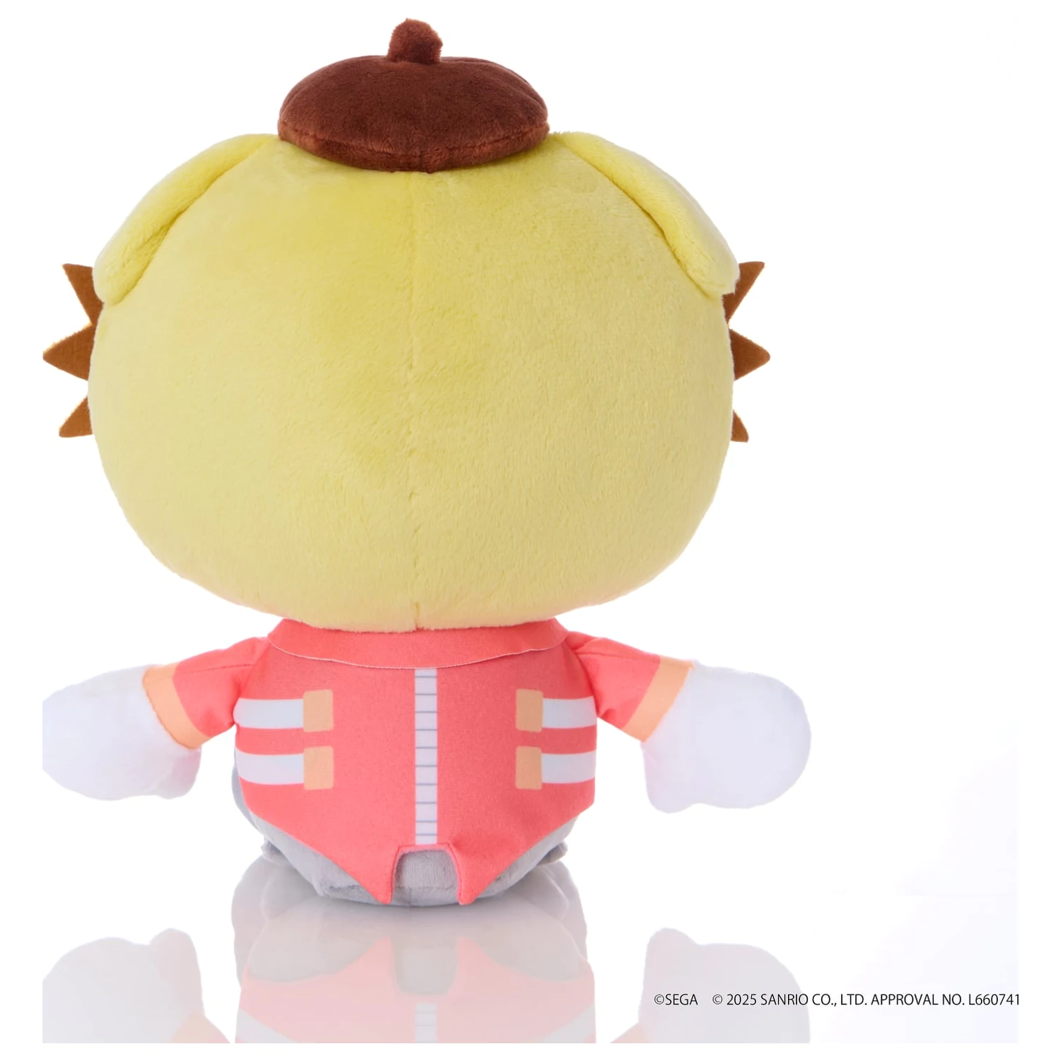 Sonic & Friends X Sanrio Dr. Eggman X Pompompurin plüss 24cm termékfotó