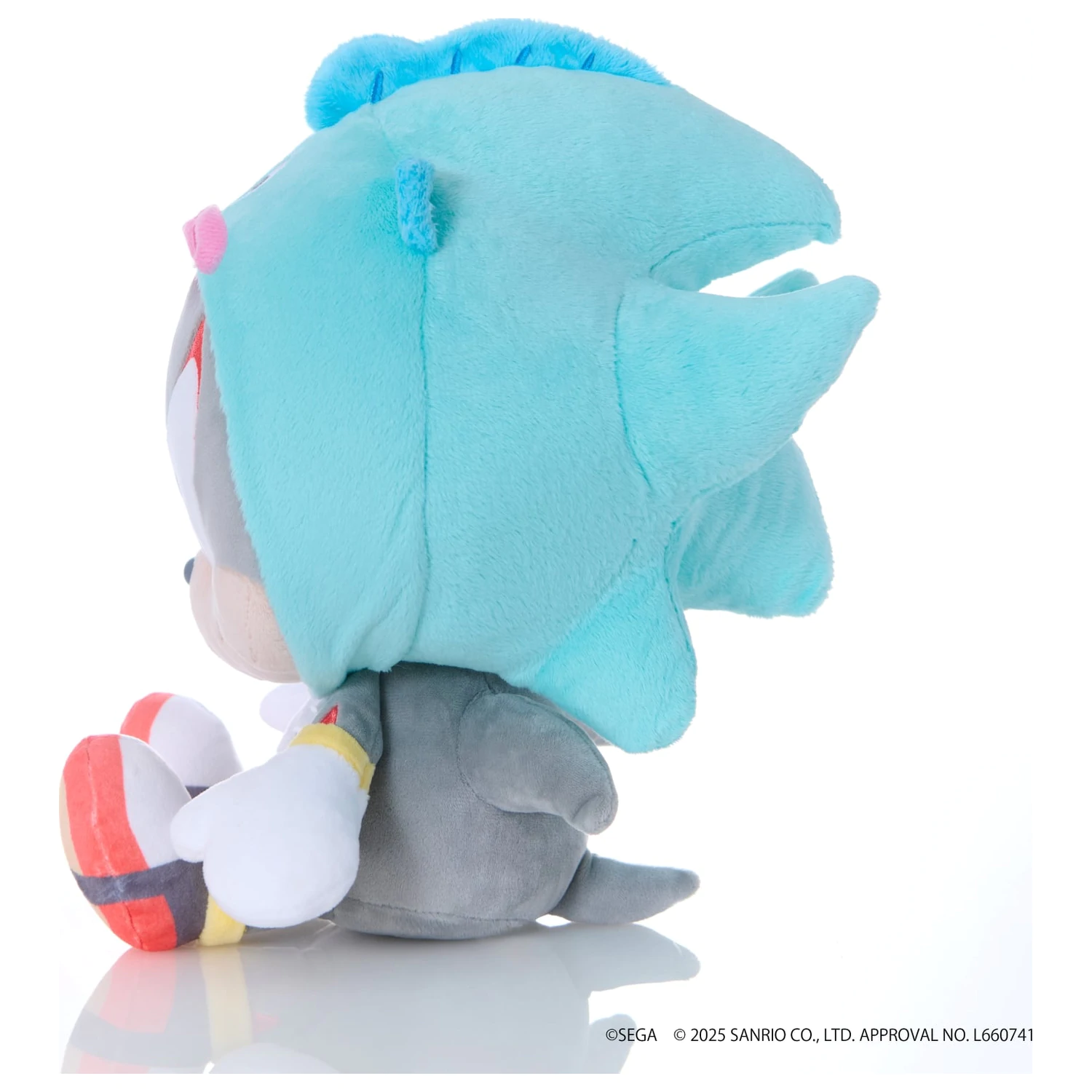 Sonic & Friends x Sanrio Shadow x Hangyodon plüss 24cm termékfotó