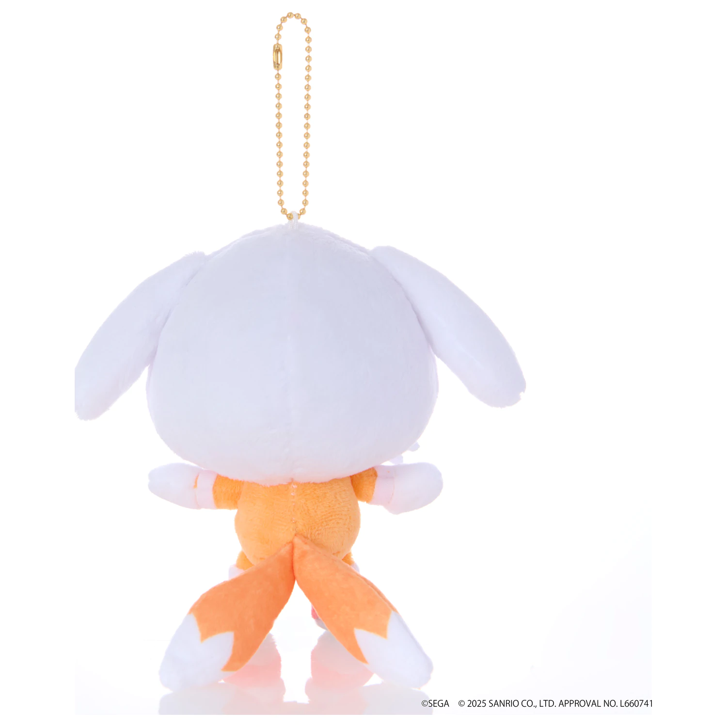 SONIC & FRIENDS x SANRIO Tails x Cinnamoroll Mascot plüss 8 cm termékfotó