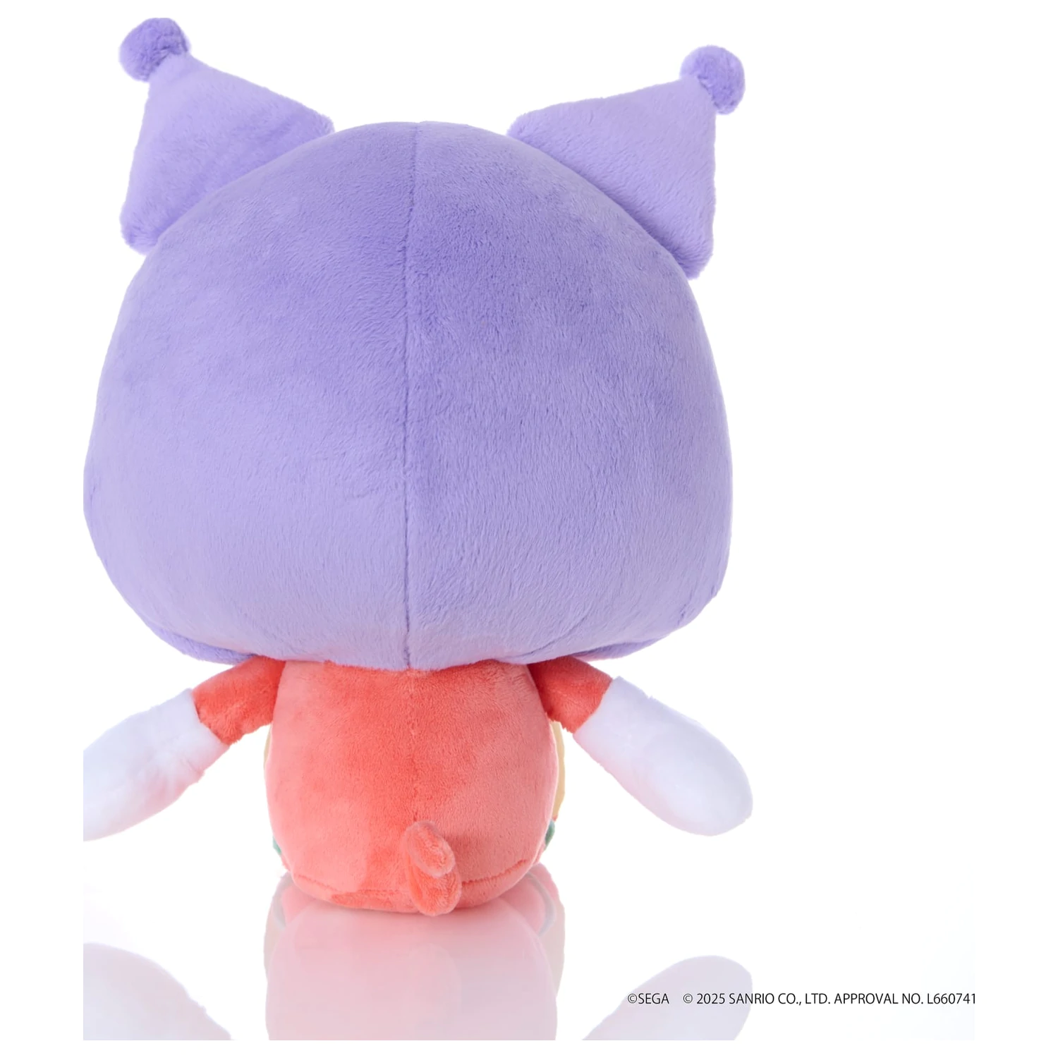 SONIC & FRIENDSX SANRIO Knuckles X Kuromi plüss 24cm termékfotó