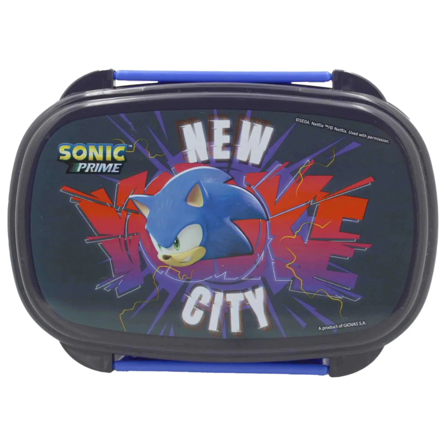 Sonic Get Me szendvicsdoboz + evőeszköz szett termékfotó