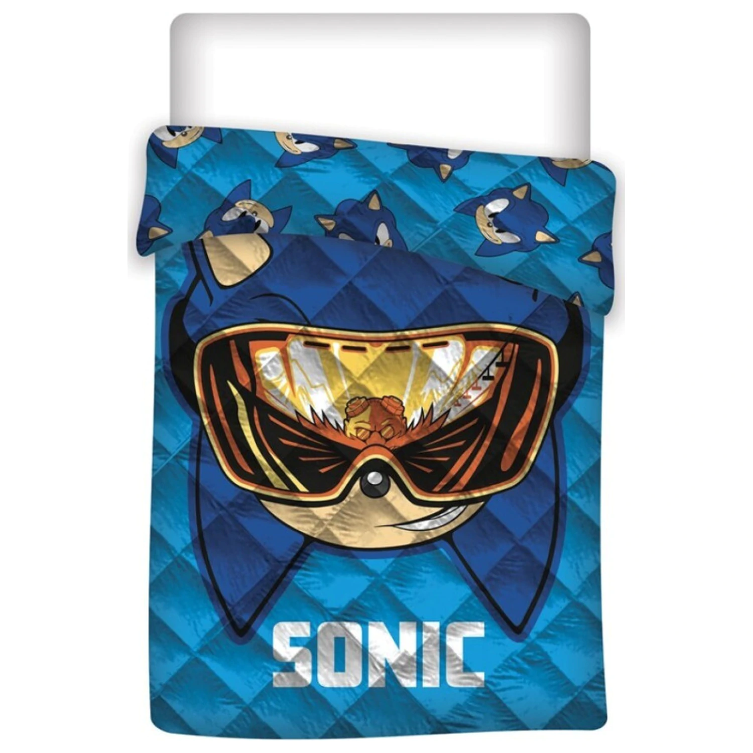 Sonic Glasses steppelt ágytakaró, paplan 140x200cm termékfotó
