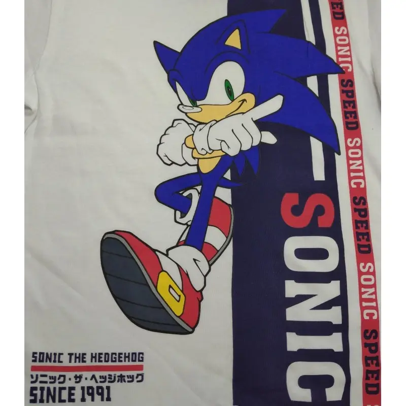 Sonic rövid gyerek pizsama, szabadidőruha termékfotó