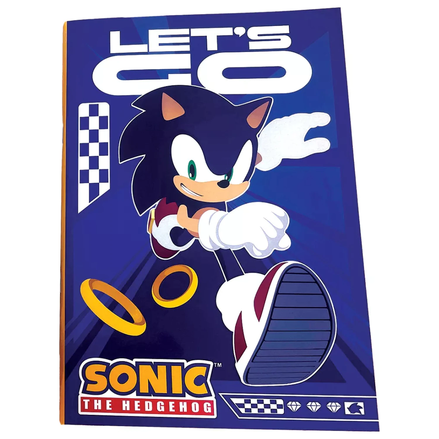 Sonic Let's Go B/5 vonalas füzet 40 lapos termékfotó