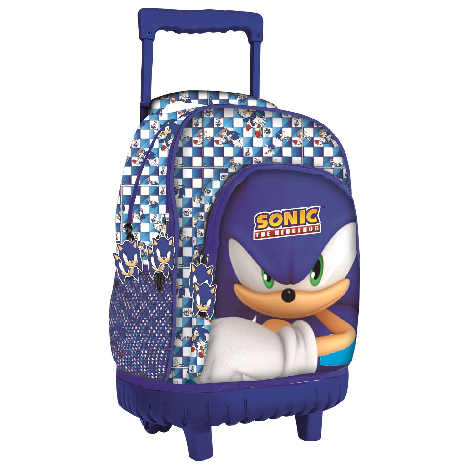 Sonic Modern prémium gurulós iskolatáska, táska 44 cm termékfotó