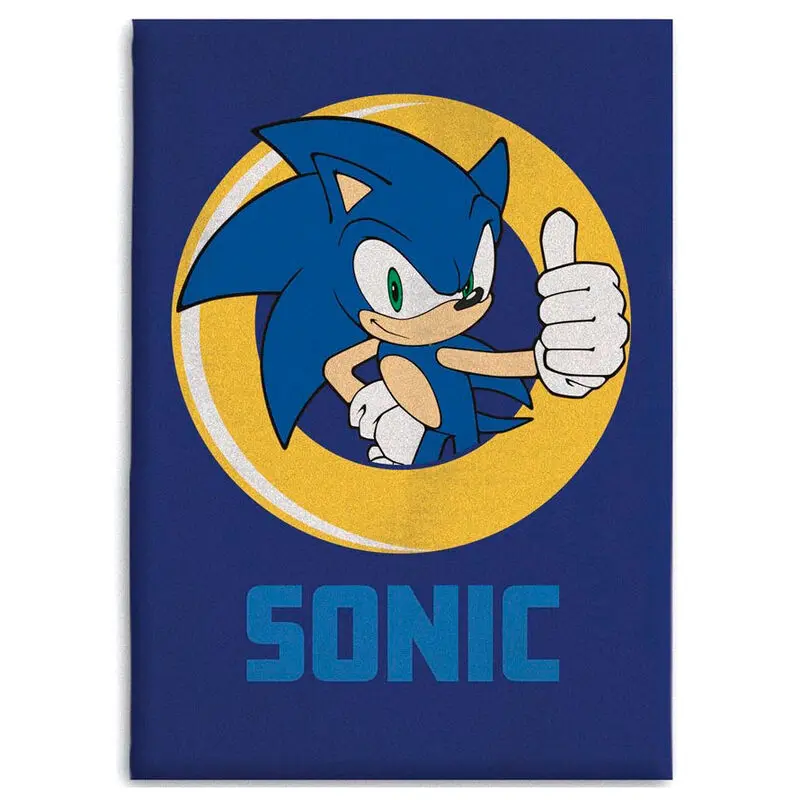 Sonic The Hedgehog polar blanket termékfotó