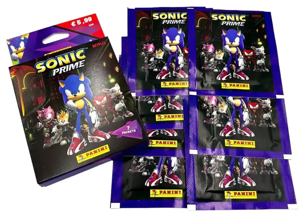 Sonic Prime Eco-Blister német nyelvű matrica csomag termékfotó