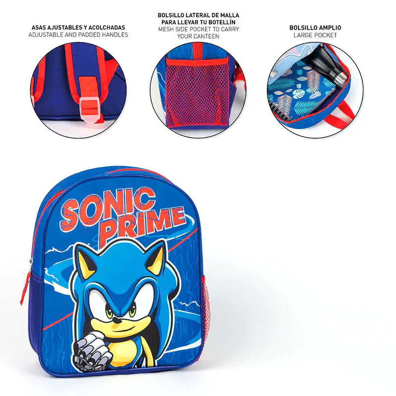 Sonic Prime táska hátizsák 29cm termékfotó