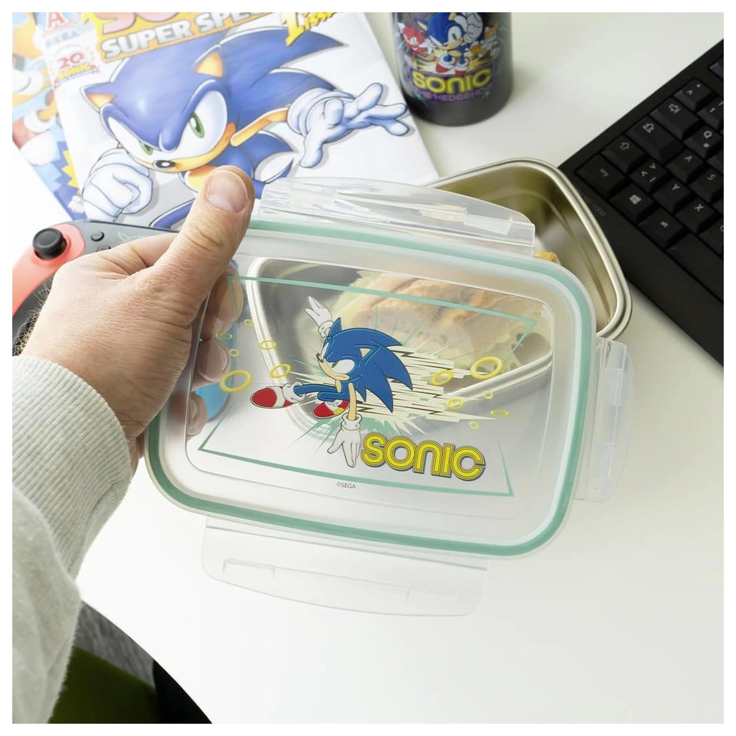 Sonic Retro uzsonnás doboz 850ml termékfotó