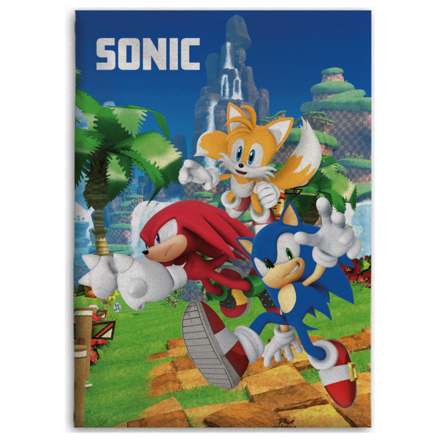 Sonic Speedy Dreams polár takar termékfotó