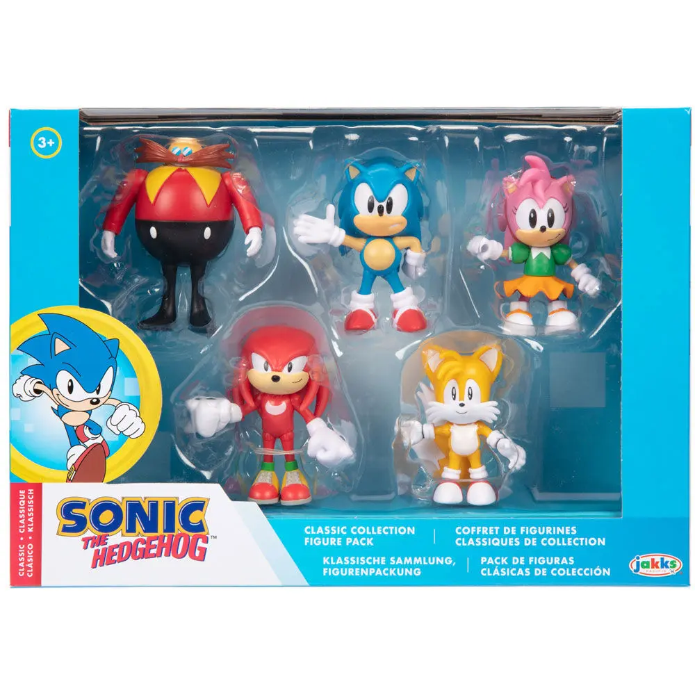 Sonic The Hedgehog 5db-os figura csomag 6cm termékfotó