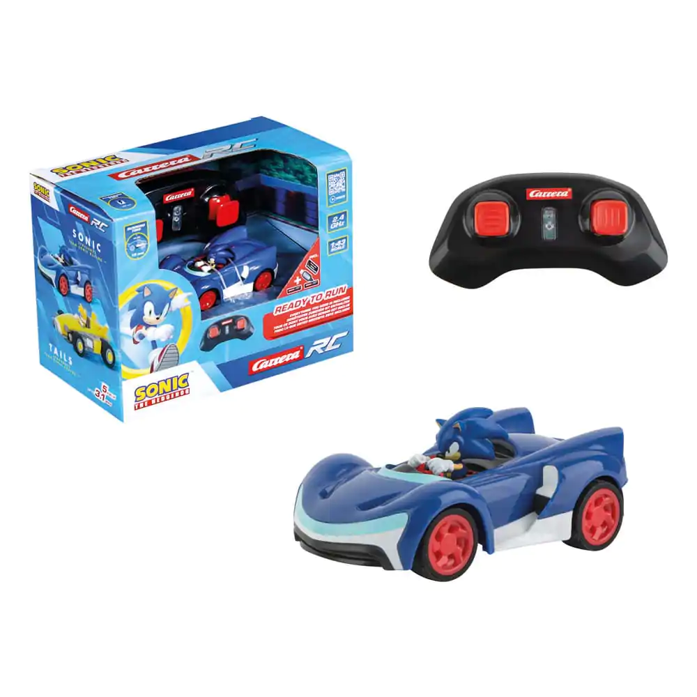 Sonic the Hedgehog 1/43 2.4GHz Mini Sonic távirányítós autó  termékfotó