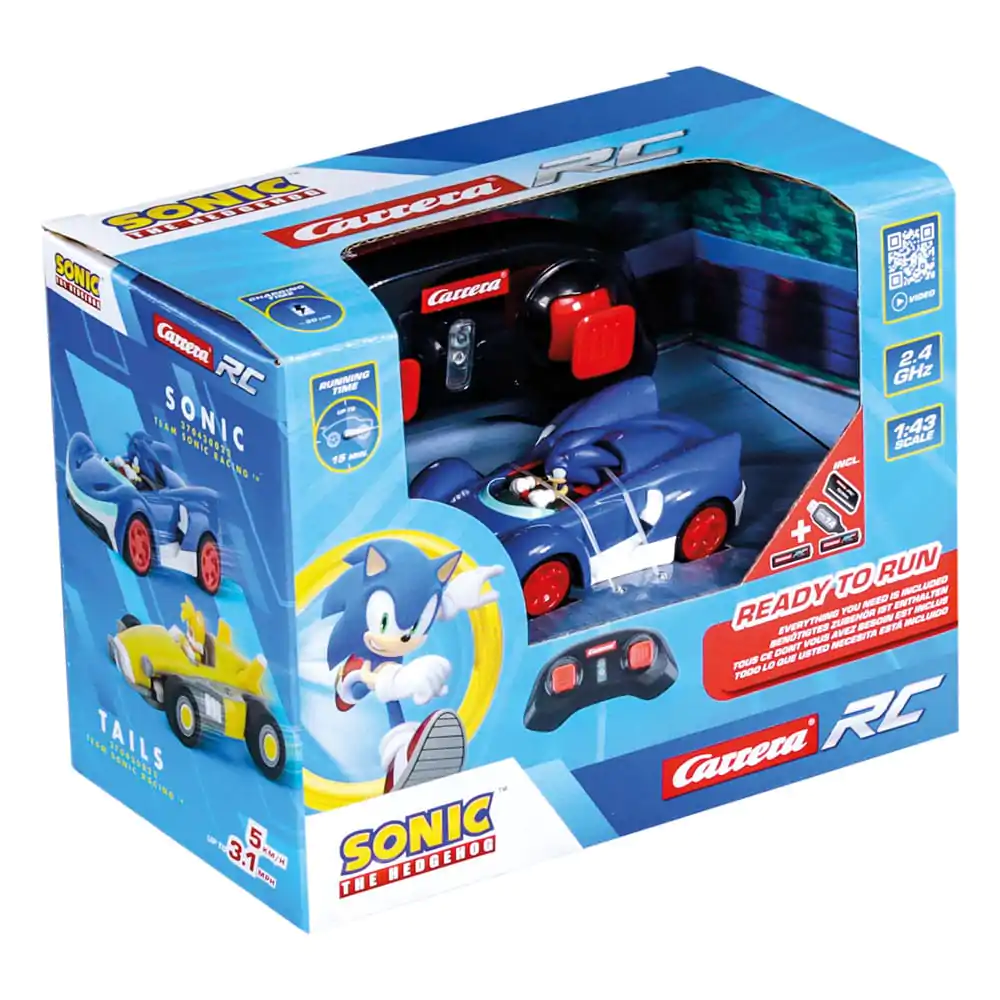 Sonic the Hedgehog 1/43 2.4GHz Mini Sonic távirányítós autó  termékfotó