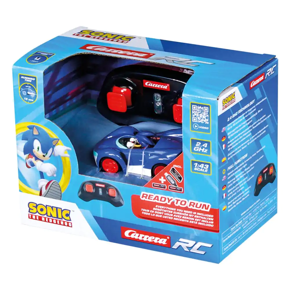 Sonic the Hedgehog 1/43 2.4GHz Mini Sonic távirányítós autó  termékfotó