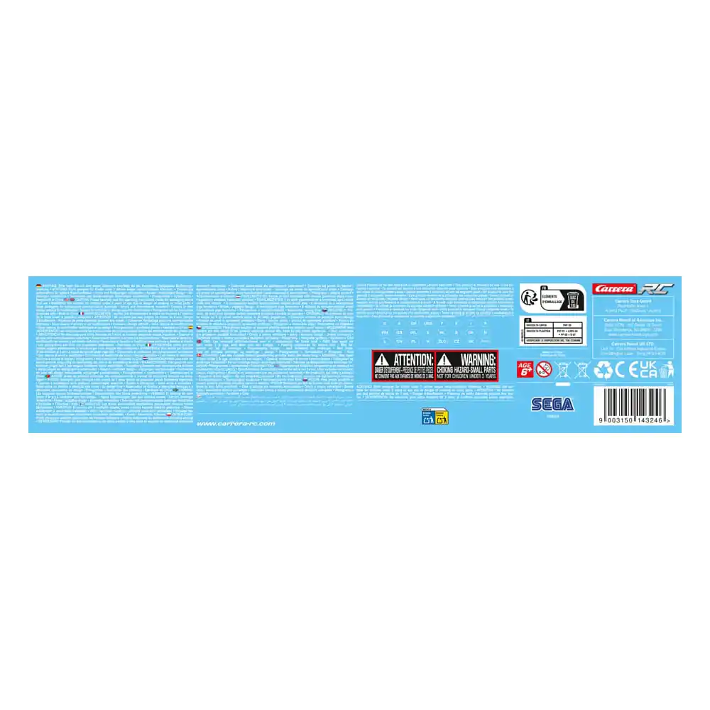 Sonic the Hedgehog 1/43 2.4GHz Tabletop Racing Set távirányítós autó készlet termékfotó