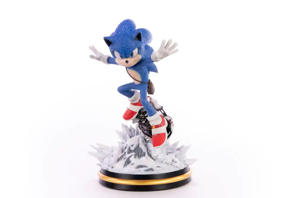 Sonic the Hedgehog 2 Sonic Mountain Chase szobor figura 34 cm termékfotó