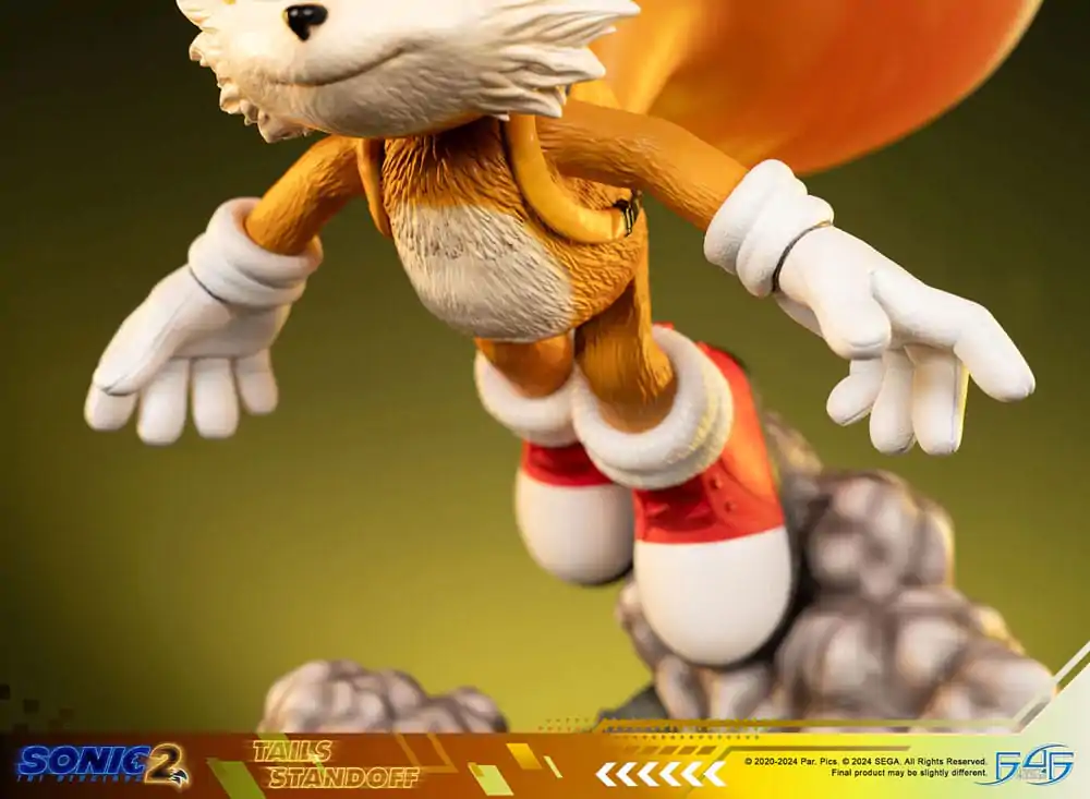 Sonic the Hedgehog 2 Tails Standoff szobor figura 32 cm termékfotó