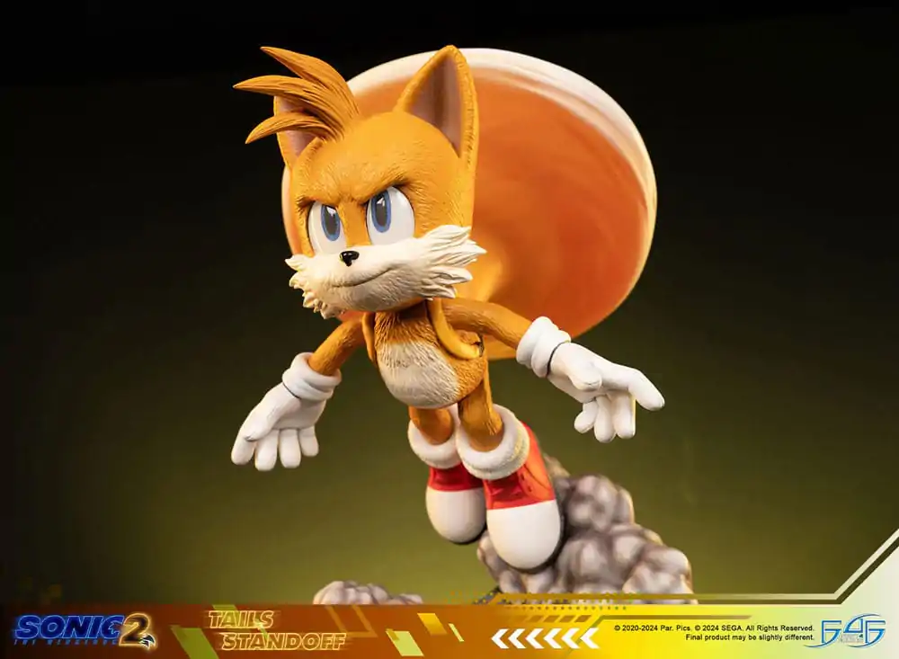 Sonic the Hedgehog 2 Tails Standoff szobor figura 32 cm termékfotó