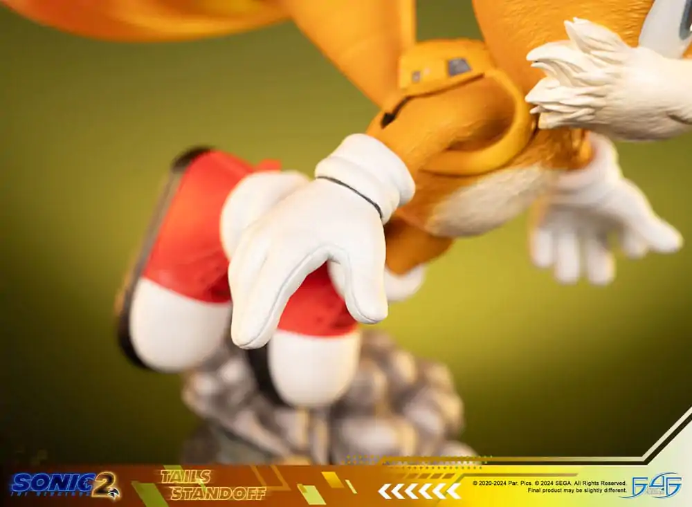 Sonic the Hedgehog 2 Tails Standoff szobor figura 32 cm termékfotó