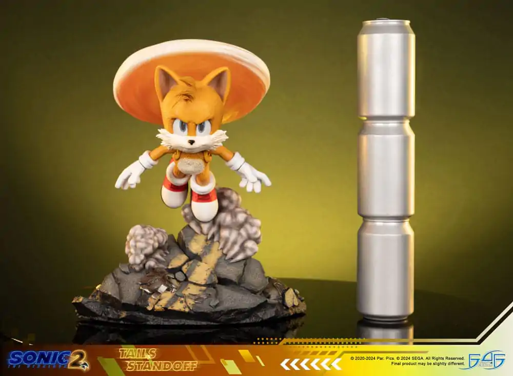 Sonic the Hedgehog 2 Tails Standoff szobor figura 32 cm termékfotó