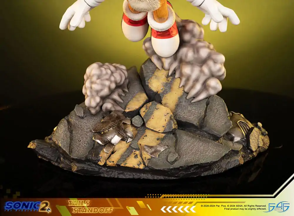 Sonic the Hedgehog 2 Tails Standoff szobor figura 32 cm termékfotó