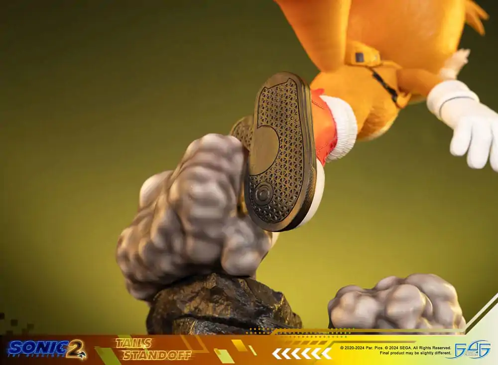 Sonic the Hedgehog 2 Tails Standoff szobor figura 32 cm termékfotó