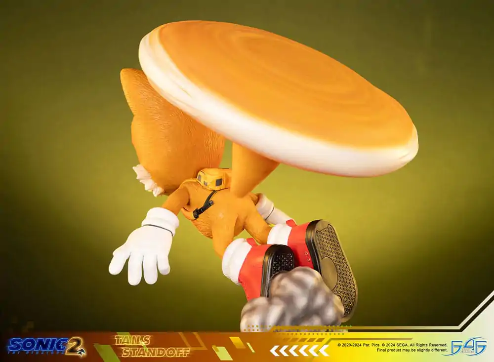 Sonic the Hedgehog 2 Tails Standoff szobor figura 32 cm termékfotó