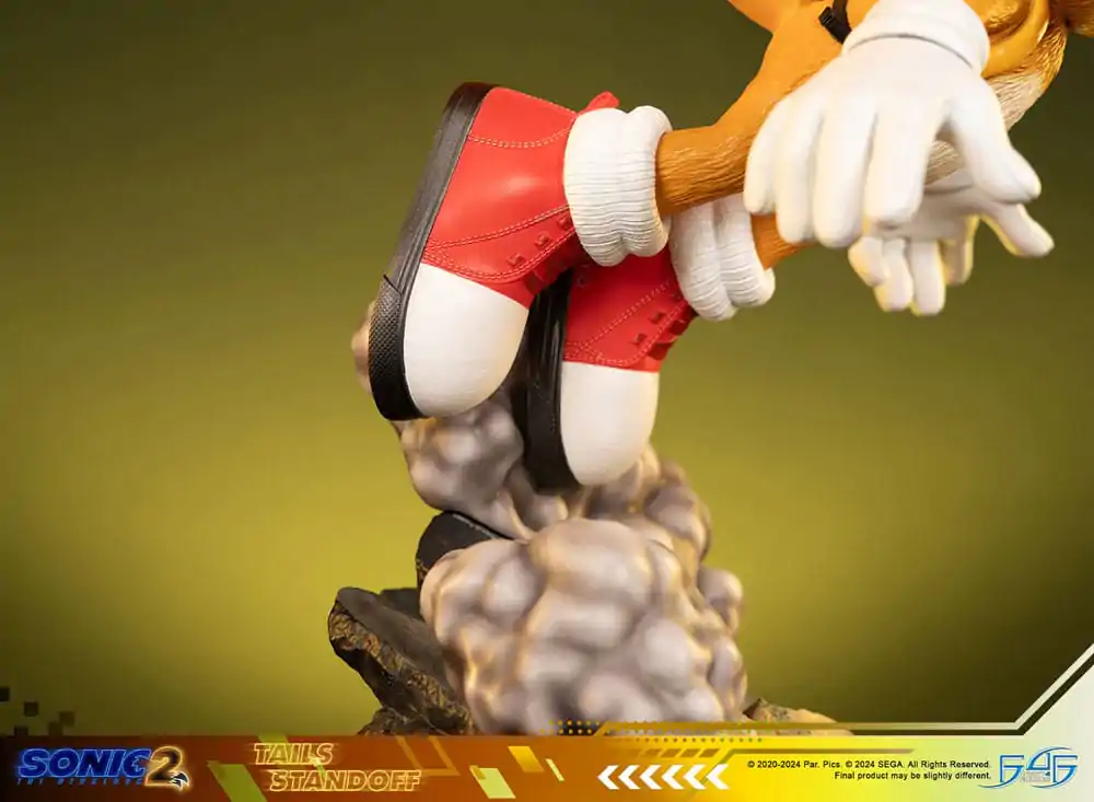 Sonic the Hedgehog 2 Tails Standoff szobor figura 32 cm termékfotó