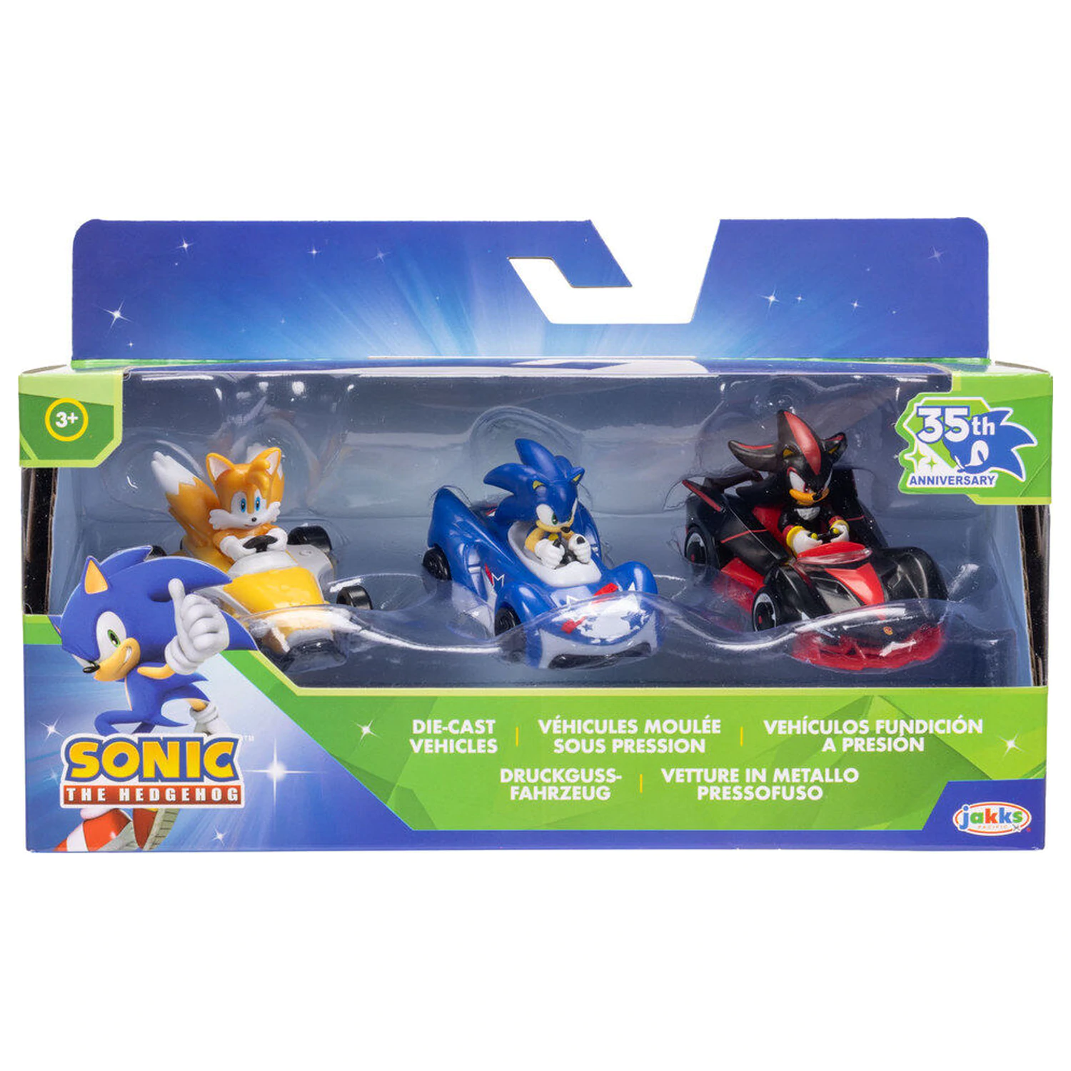 Sonic The Hedgehog 3 db-os jármű csomag termékfotó