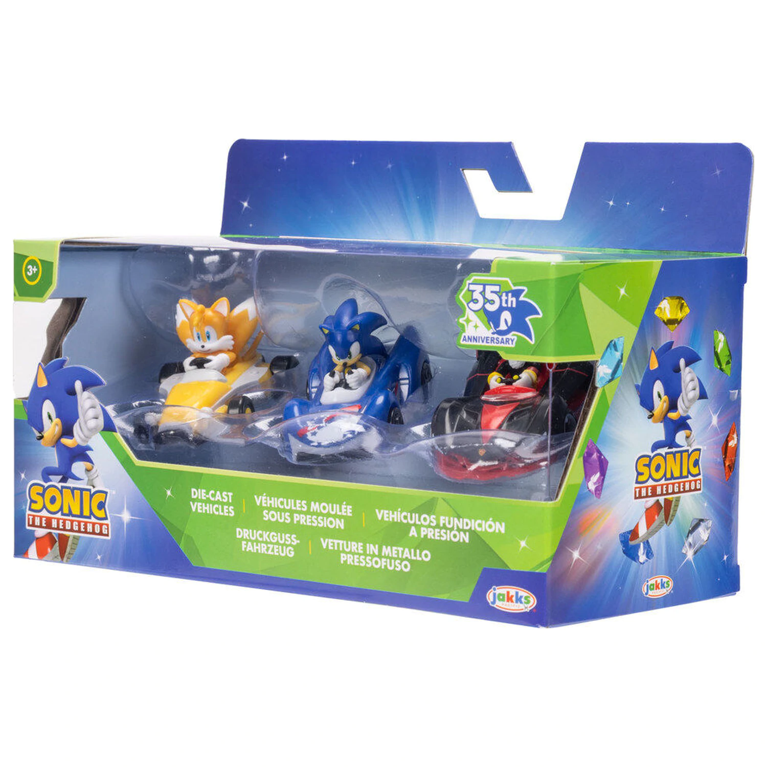 Sonic The Hedgehog 3 db-os jármű csomag termékfotó