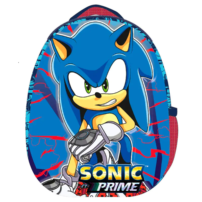 Sonic the Hedgehog 3D Eggy táska hátizsák 35cm termékfotó