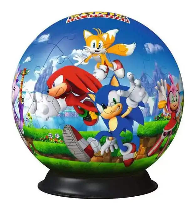 Sonic - The Hedgehog 3D Puzzle Characters Puzzle Ball (72 Pieces) termékfotó