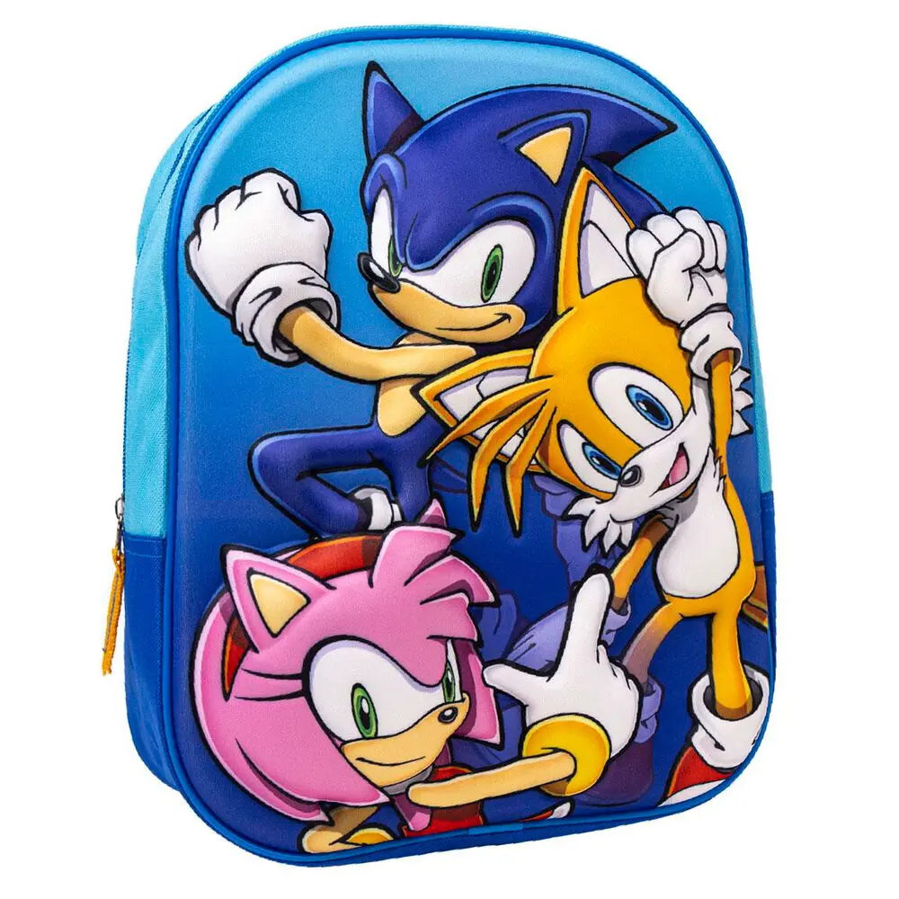Sonic The Hedgehog 3D táska hátizsák 31cm termékfotó