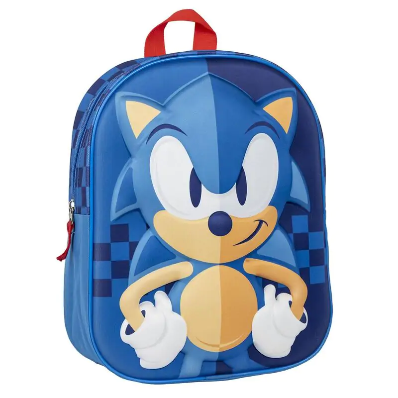 Sonic the Hedgehog 3D táska hátizsák 31cm termékfotó