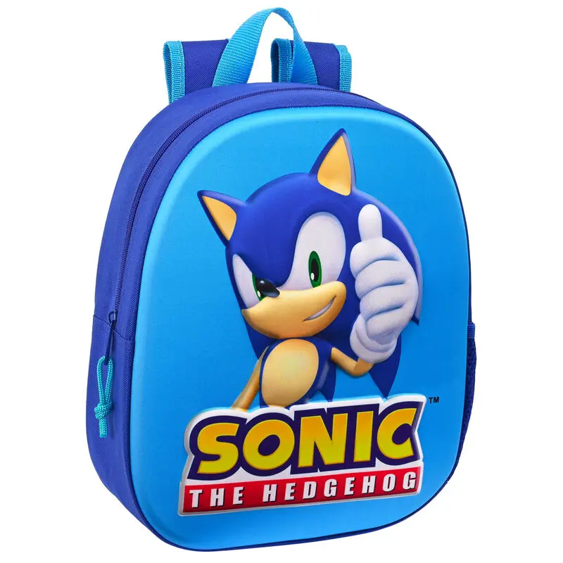 Sonic The Hedgehog 3D táska hátizsák 33cm termékfotó