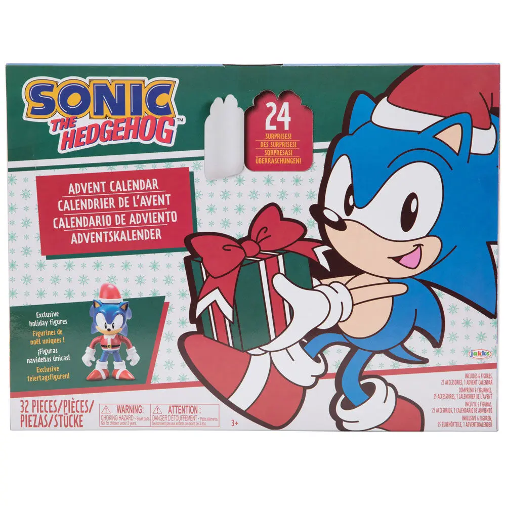 Sonic The Hedgehog adventi kalendárium termékfotó