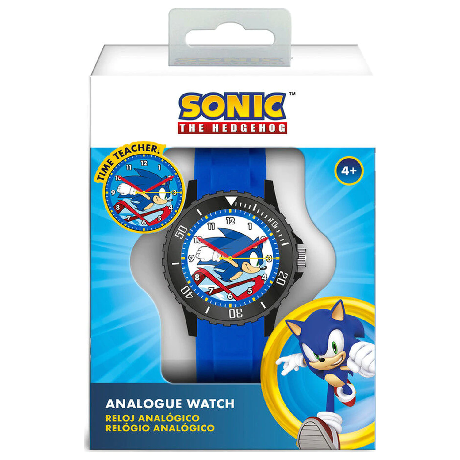 Sonic the Hedgehog analóg óra termékfotó