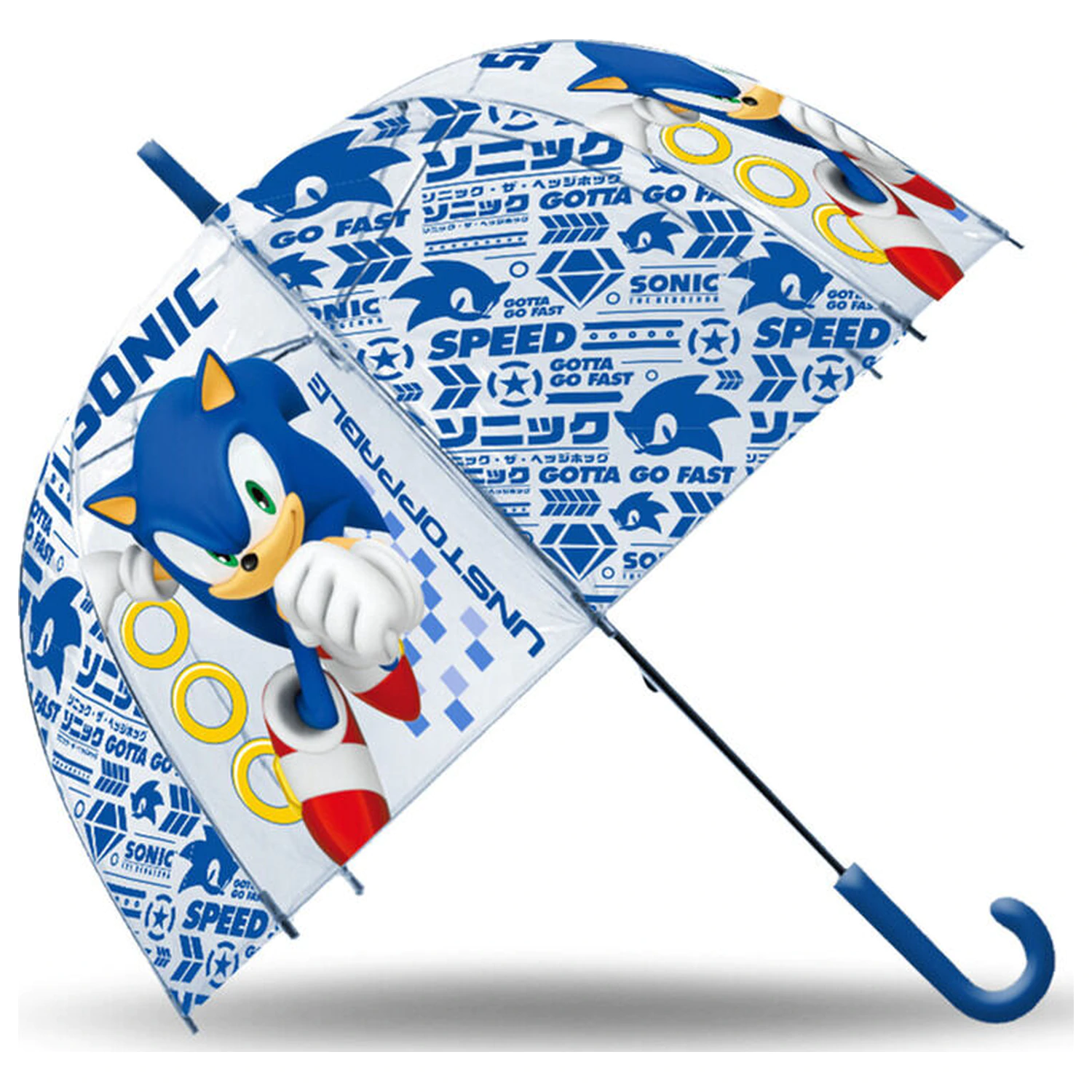 Sonic the Hedgehog átlátszó esernyő  termékfotó