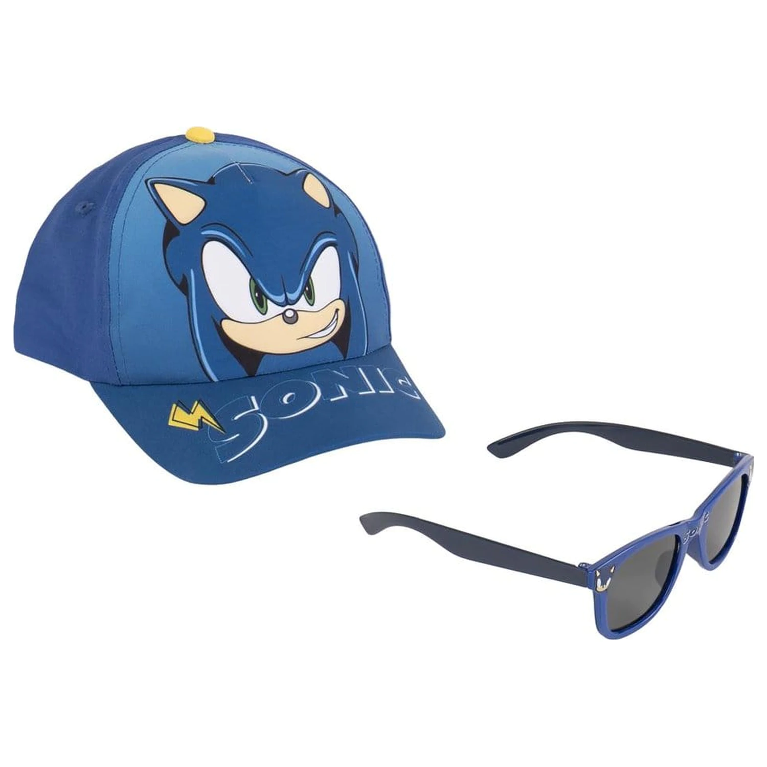 Sonic The Hedgehog baseball sapka és napszemüveg csomag 53 cm termékfotó