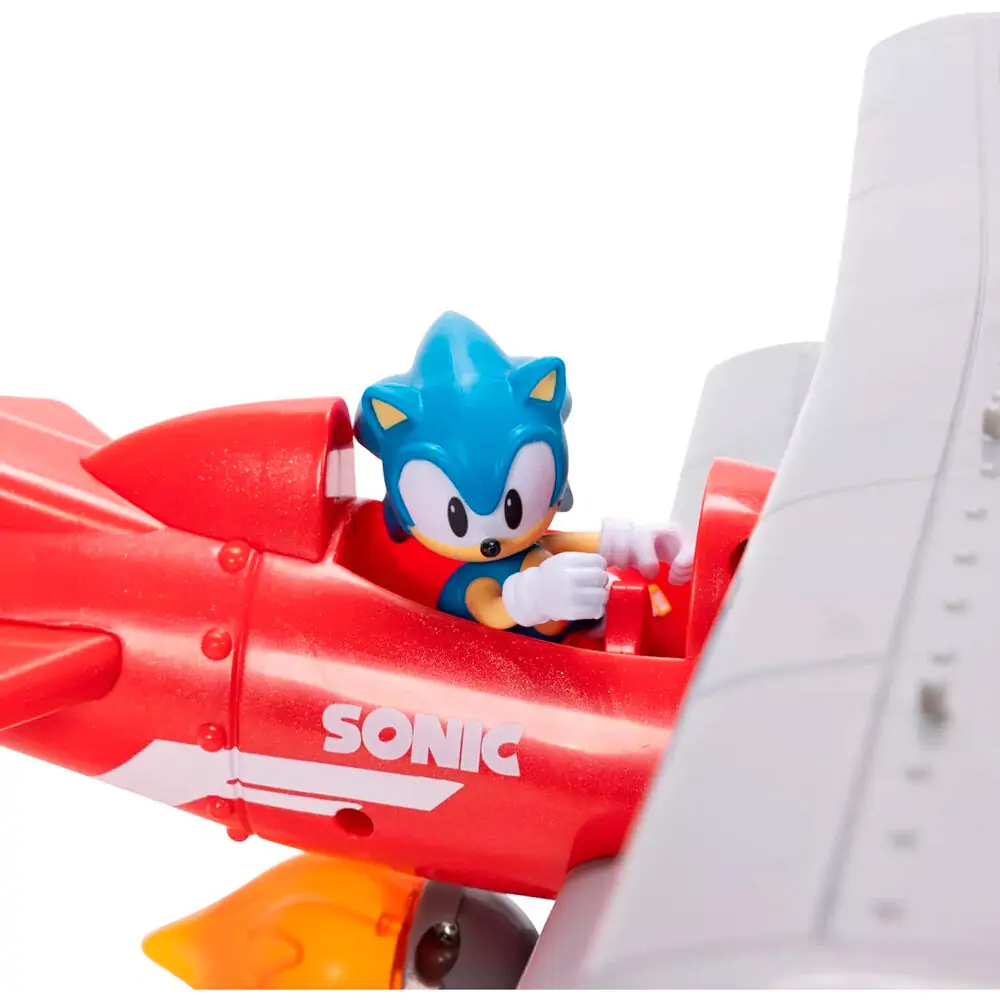 Sonic - The Hedgehog Biplane Mini figura játékkészlet 6 cm termékfotó