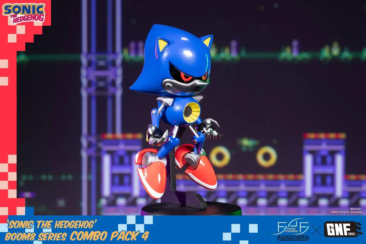 Sonic The Hedgehog BOOM8 Series  Vol. 07 Metal Sonic PVC figura 11 cm termékfotó
