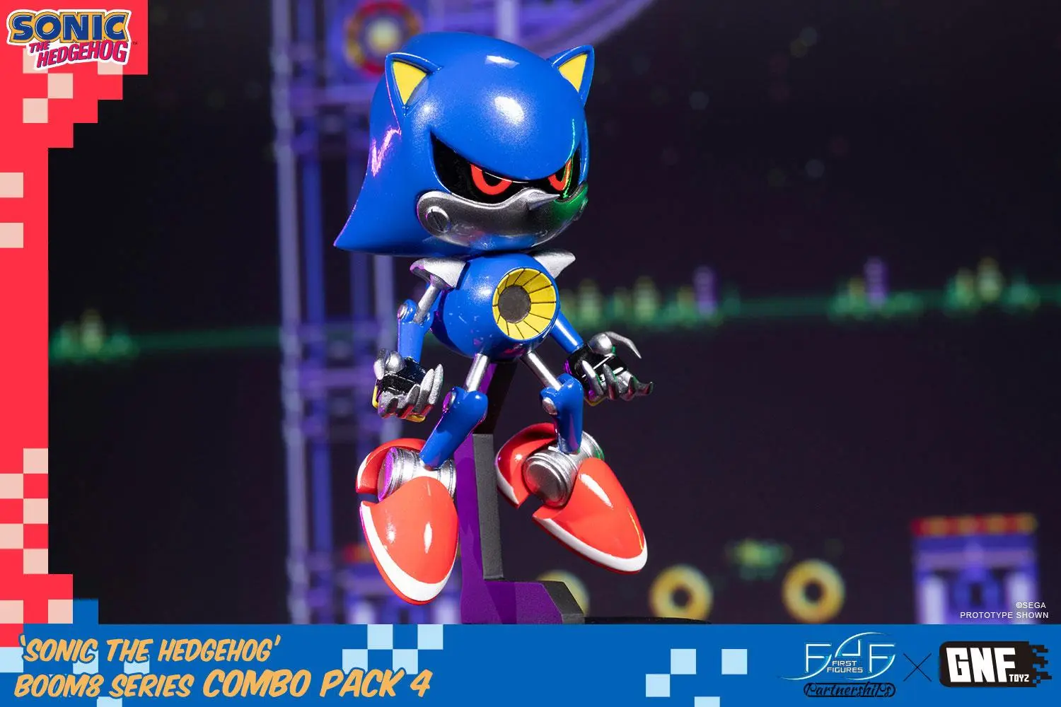 Sonic The Hedgehog BOOM8 Series  Vol. 07 Metal Sonic PVC figura 11 cm termékfotó
