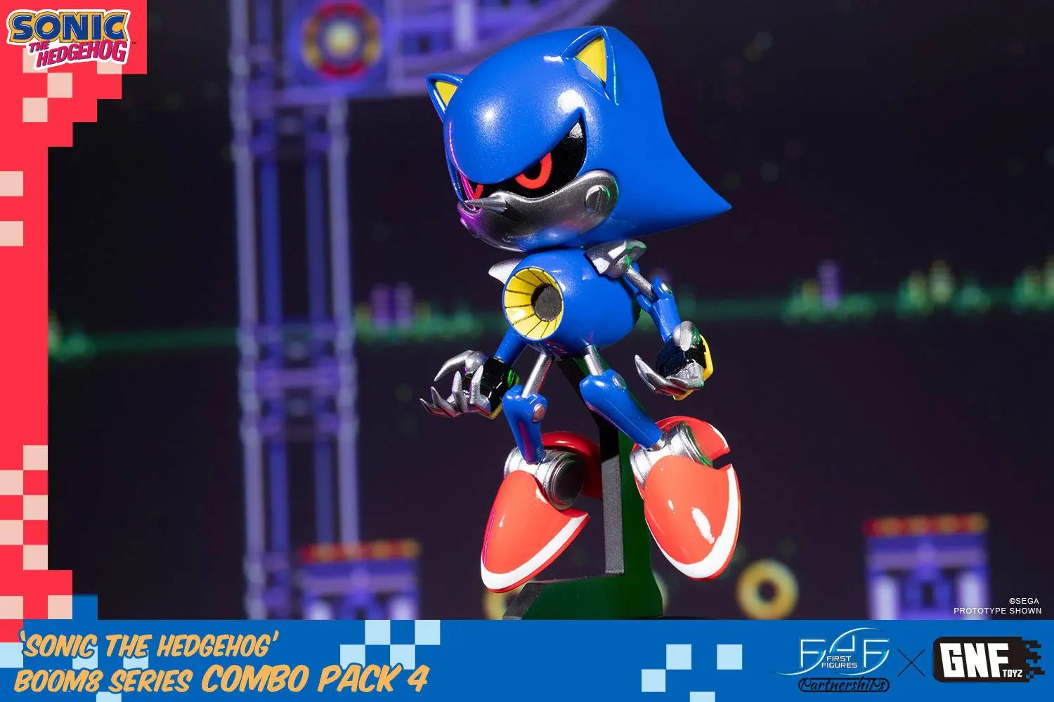 Sonic The Hedgehog BOOM8 Series  Vol. 07 Metal Sonic PVC figura 11 cm termékfotó