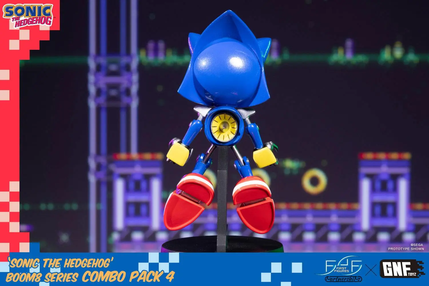 Sonic The Hedgehog BOOM8 Series  Vol. 07 Metal Sonic PVC figura 11 cm termékfotó