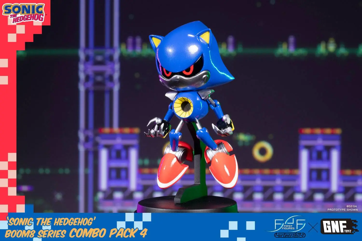 Sonic The Hedgehog BOOM8 Series  Vol. 07 Metal Sonic PVC figura 11 cm termékfotó